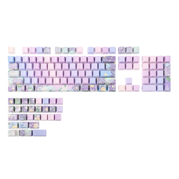 KiiBOOM Violet Keycap Set