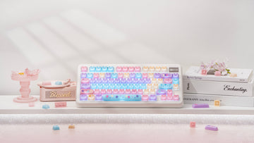 ✨Glow Up Your Keys: RGB Shine-Through Keycaps That Light Up Your Vibe KiiBOOM