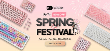  Brighten Your Desk & Game On – KiiBOOM Up to 60% OFF for Spring Festival