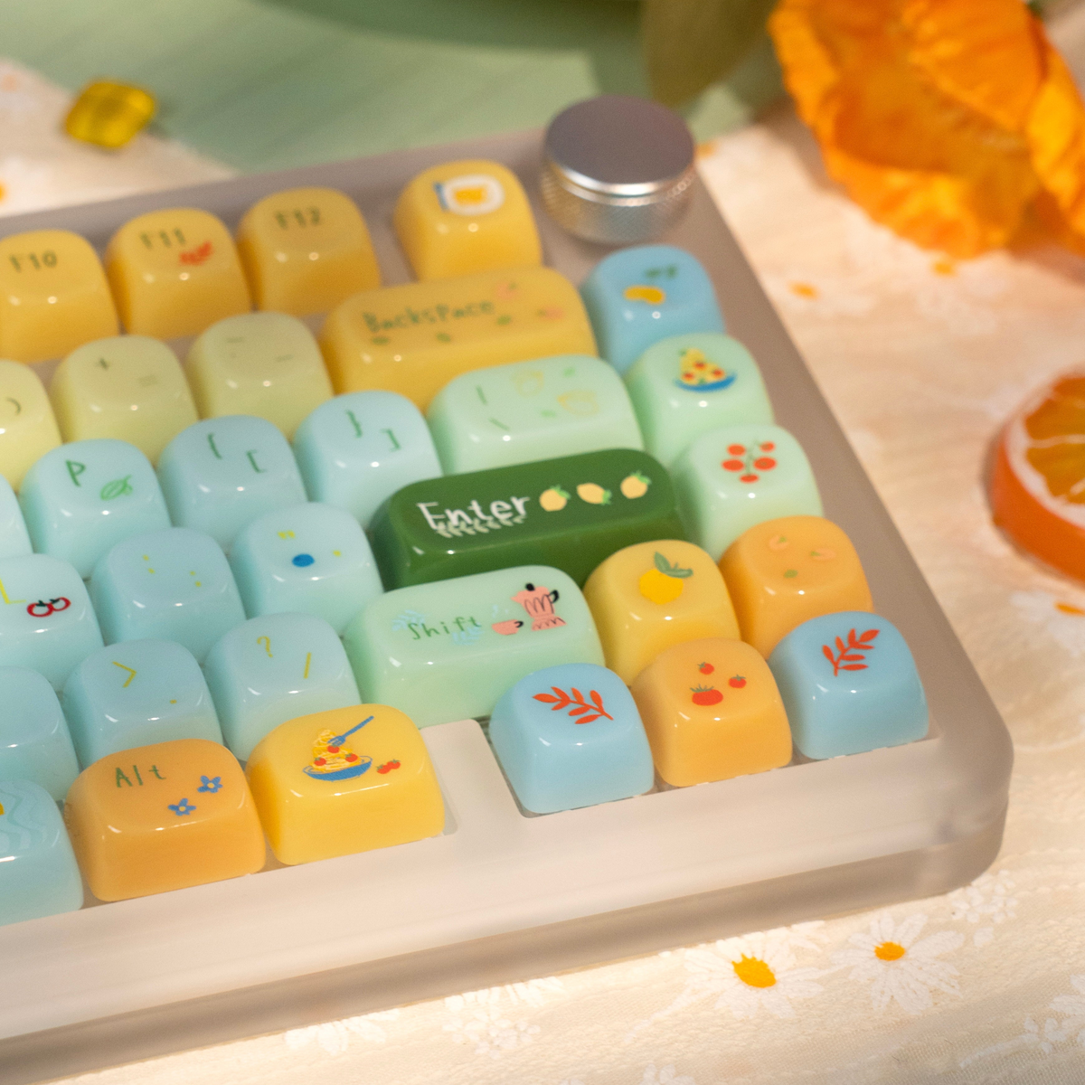 KiiBOOM Sweet Lemon Summer Keycap Set Pre Sale