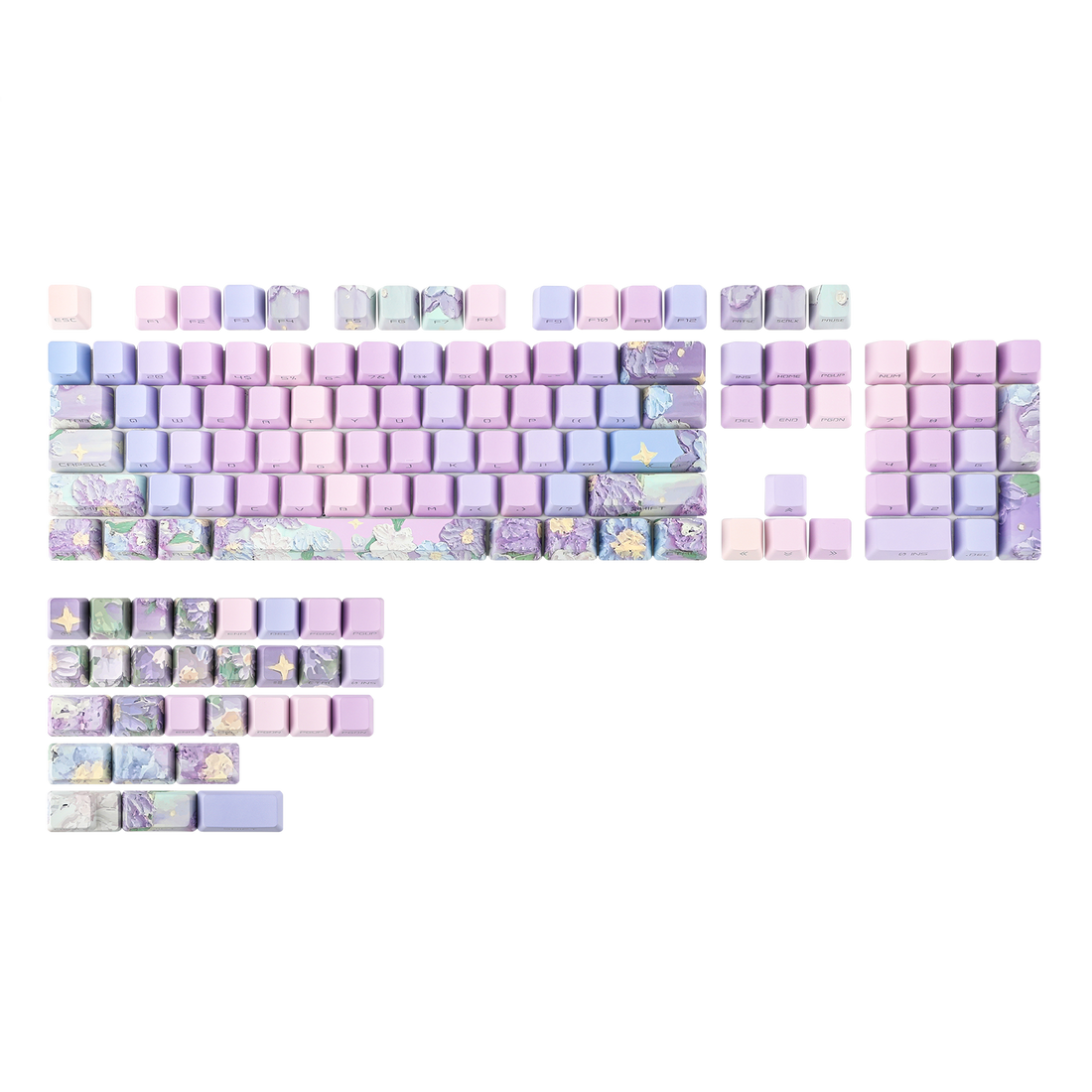 KiiBOOM Violet Keycap Set - KiiBOOM