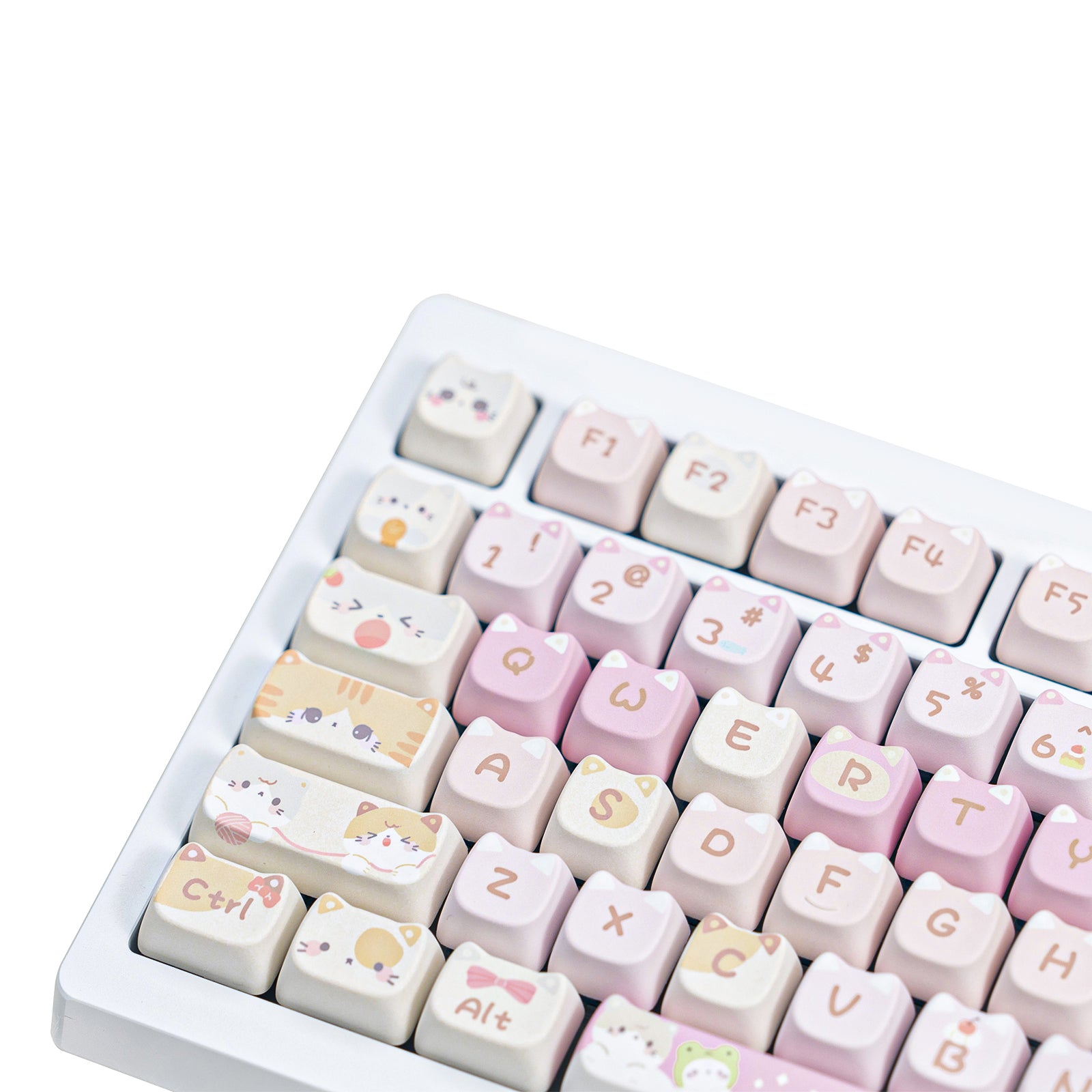 KiiBOOM x Maorbeng Meow Meow Squad Keycaps - KiiBOOM