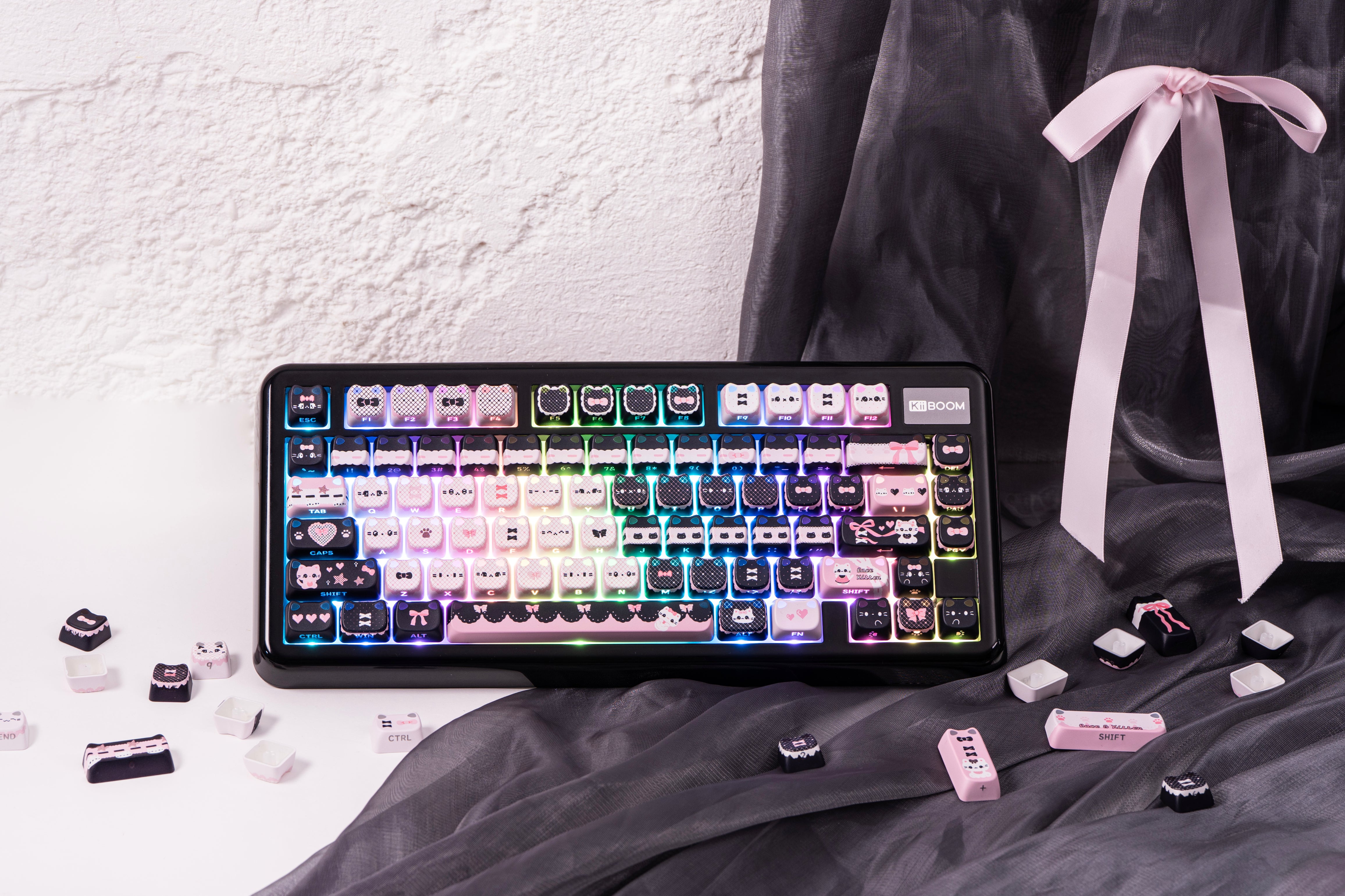 新品 KiiBOOM Moonshadow 81 キーボードベアボーンキット Kiiboom Moonshadow 81 Mechanical Keyboard Review | MMORPG.com