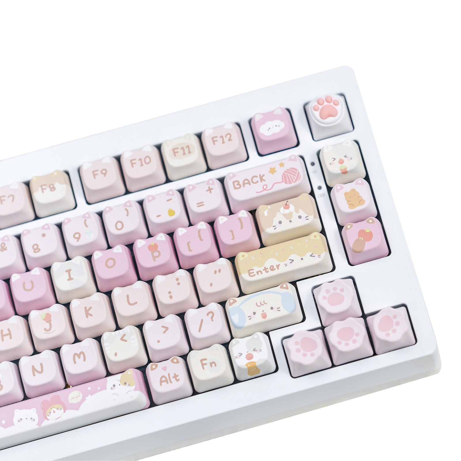 KiiBOOM x Maorbeng Meow Meow Squad Keycaps - KiiBOOM