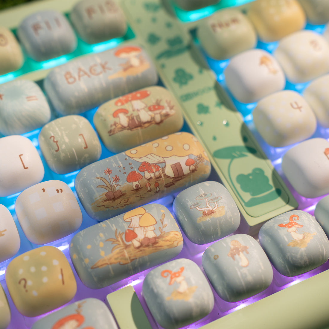 KiiBOOM Little Shroom Pack Keycap Set Pre Sale