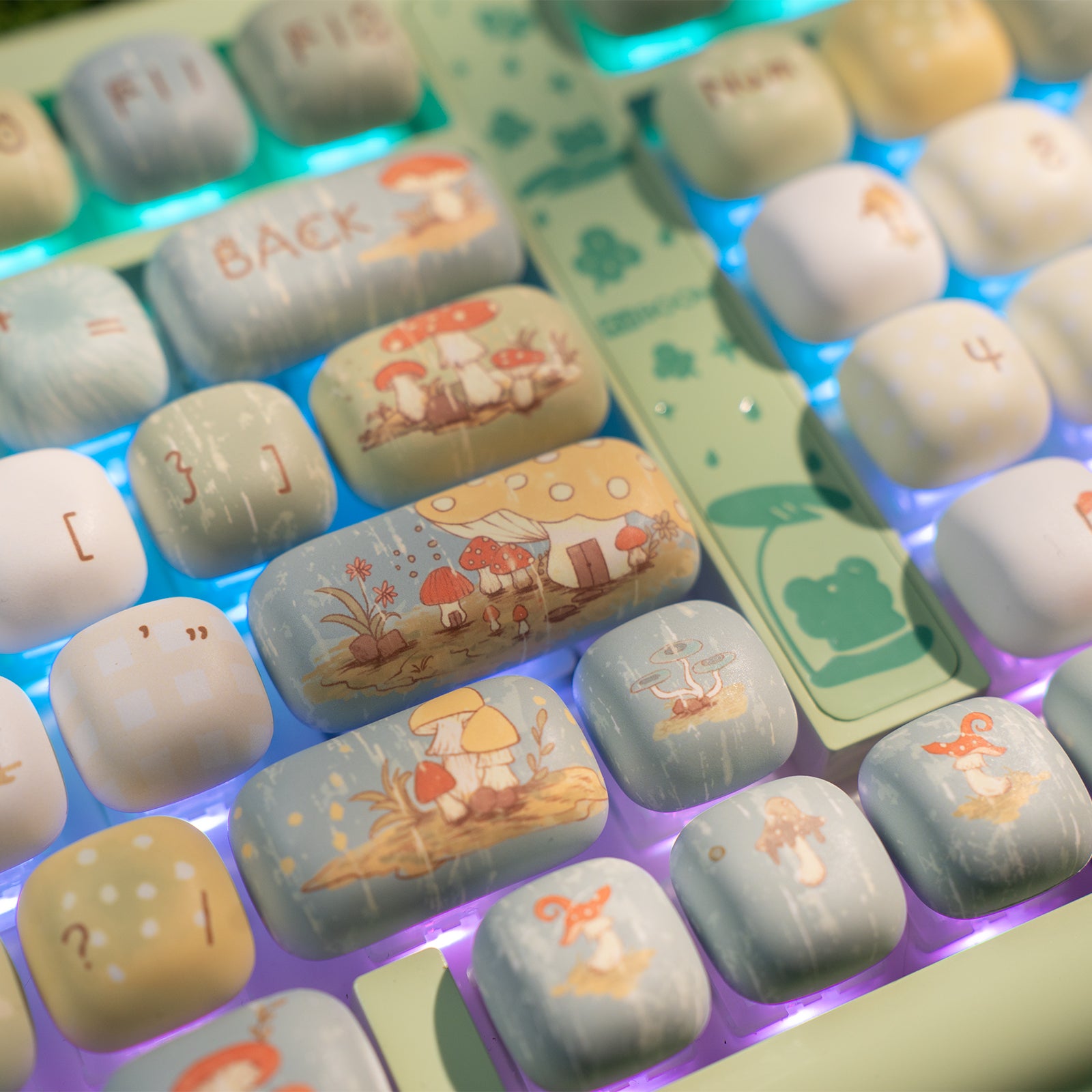 KiiBOOM Little Shroom Pack Keycap Set Pre Sale