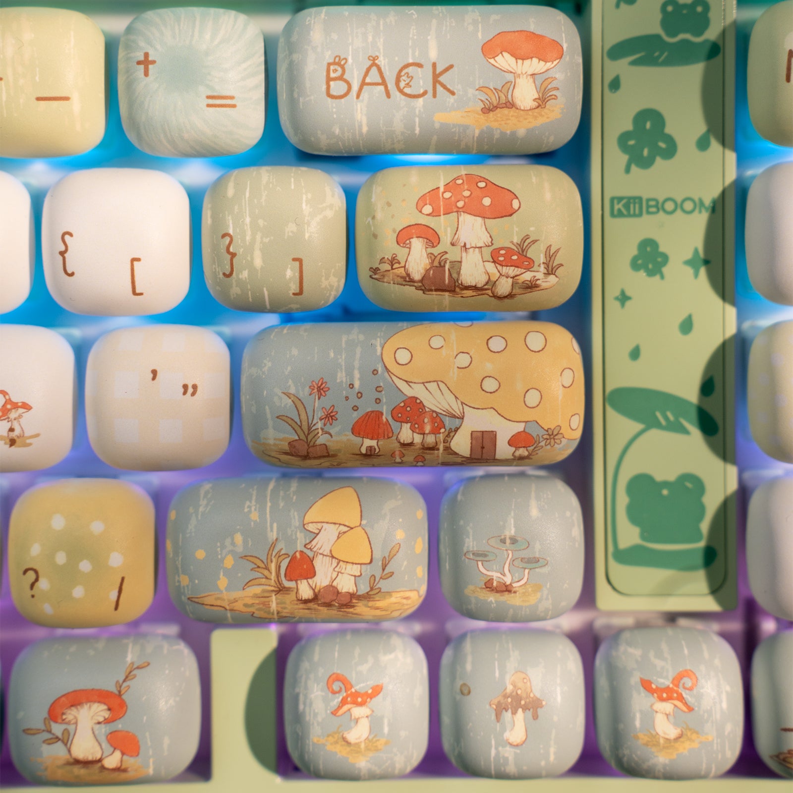 KiiBOOM Little Shroom Pack Keycap Set Pre Sale