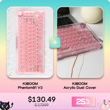 KiiBOOM Phantom 81 V3＋KiiBOOM Acrylic Dust Cover