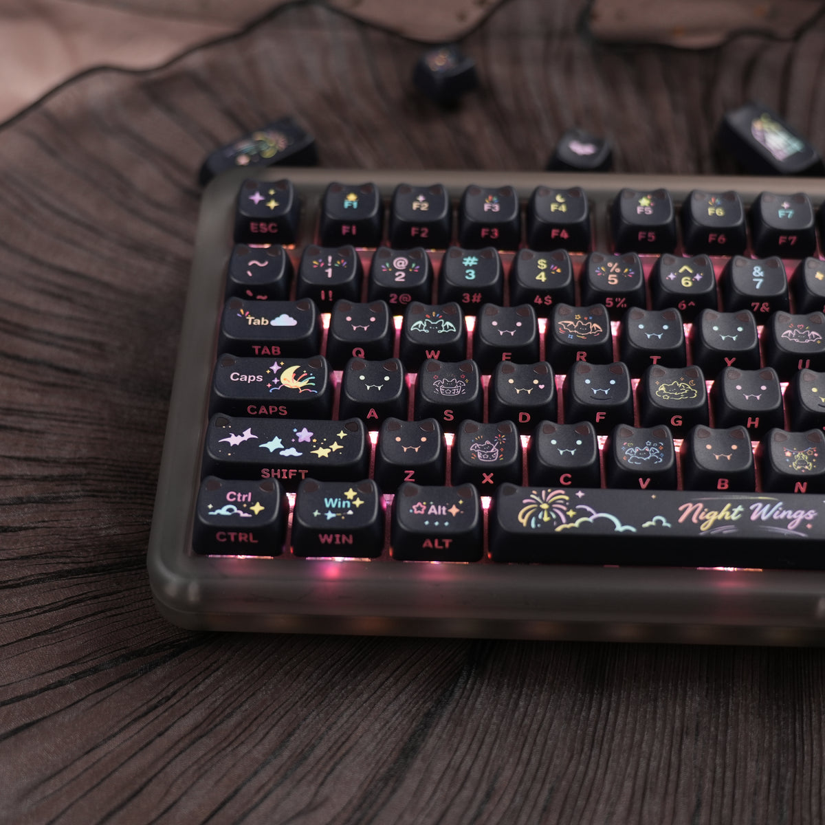KiiBOOM Bat Bling Keycap Set Pre-Sale