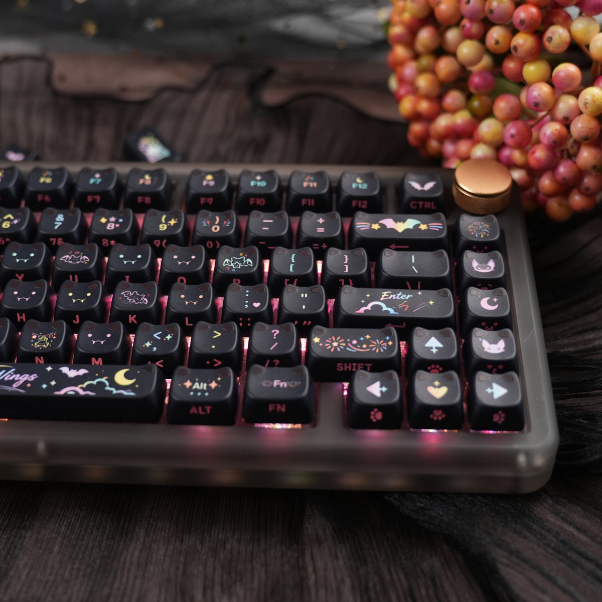 KiiBOOM Bat Bling Keycap Set Pre-Sale