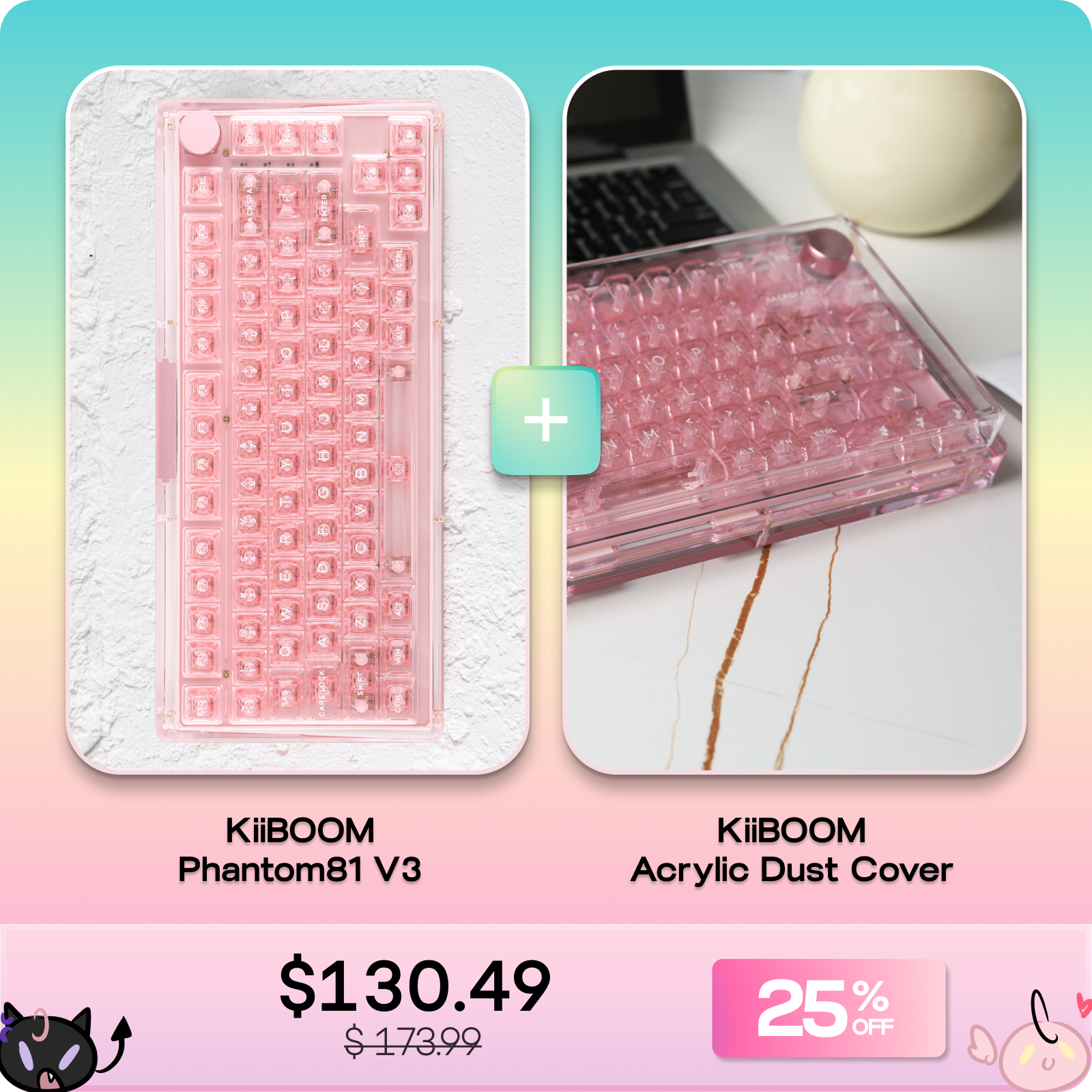 KiiBOOM Phantom 81 V3＋KiiBOOM Acrylic Dust Cover