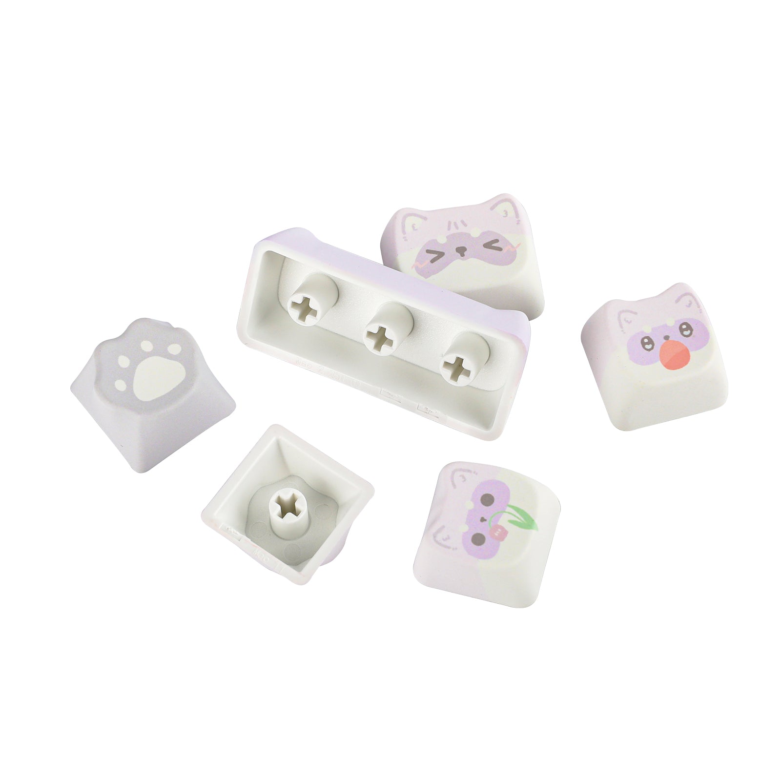 KiiBOOM x Maorbeng Raccoon Dynasty Keycap Set - KiiBOOM