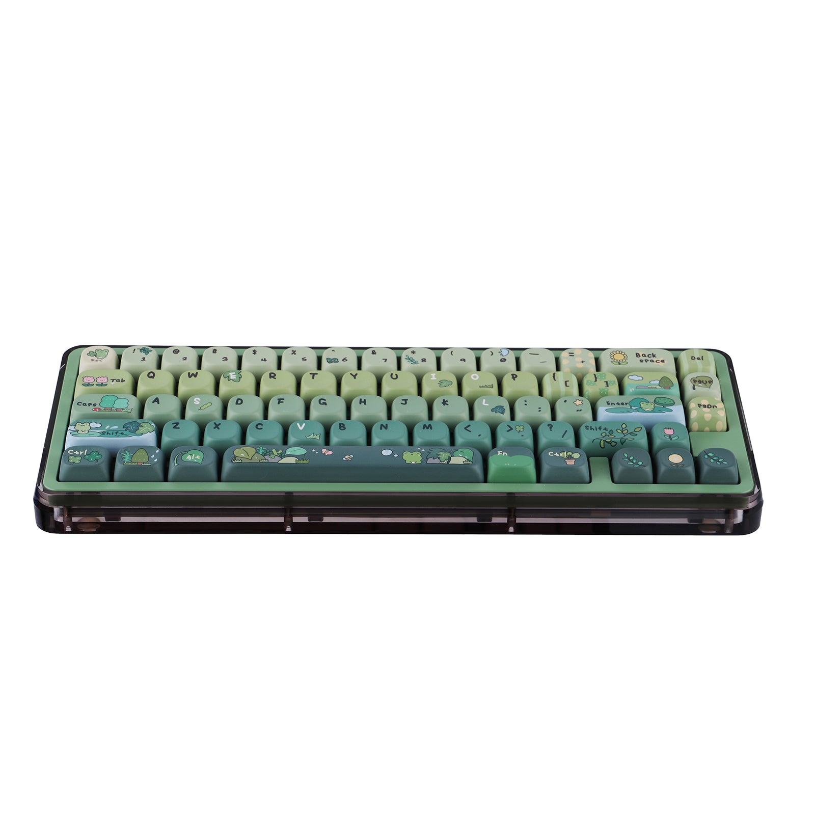 KiiBOOM X Cosydiaries Rainy Froggy Day Keycap Set