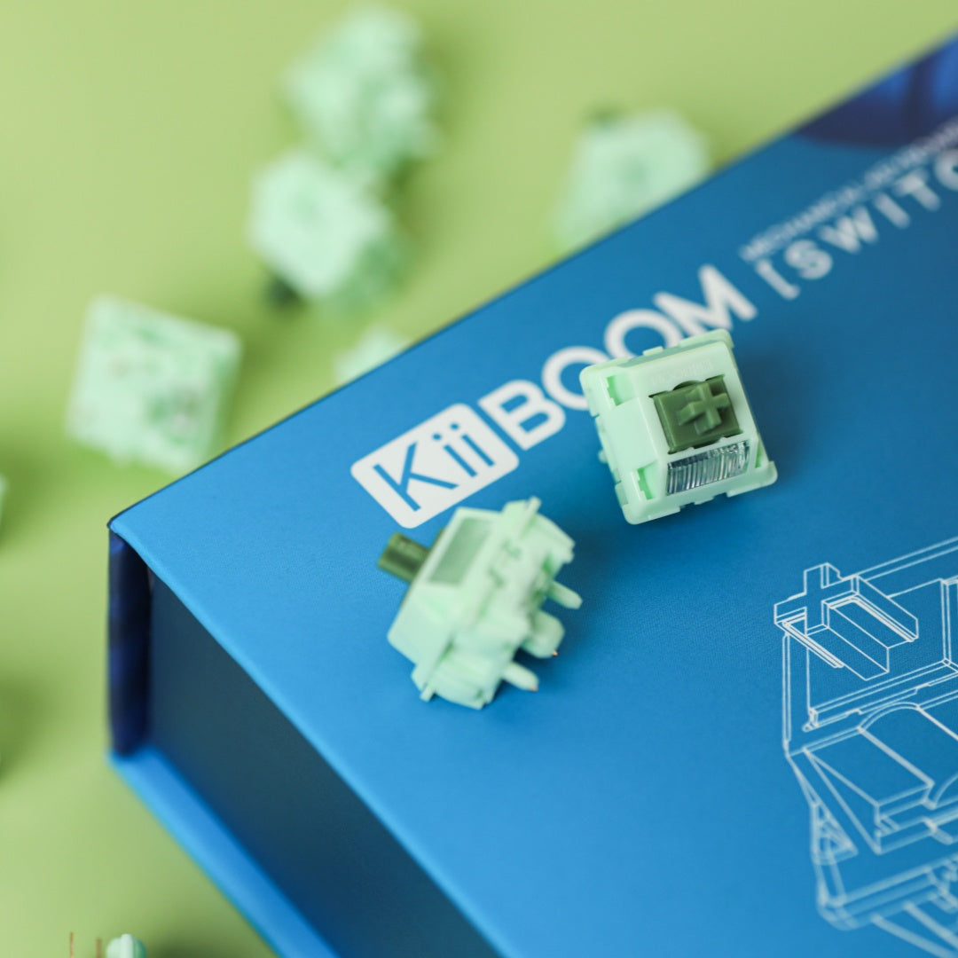 KiiBOOM Matcha Latte Switches V2 - KiiBOOM