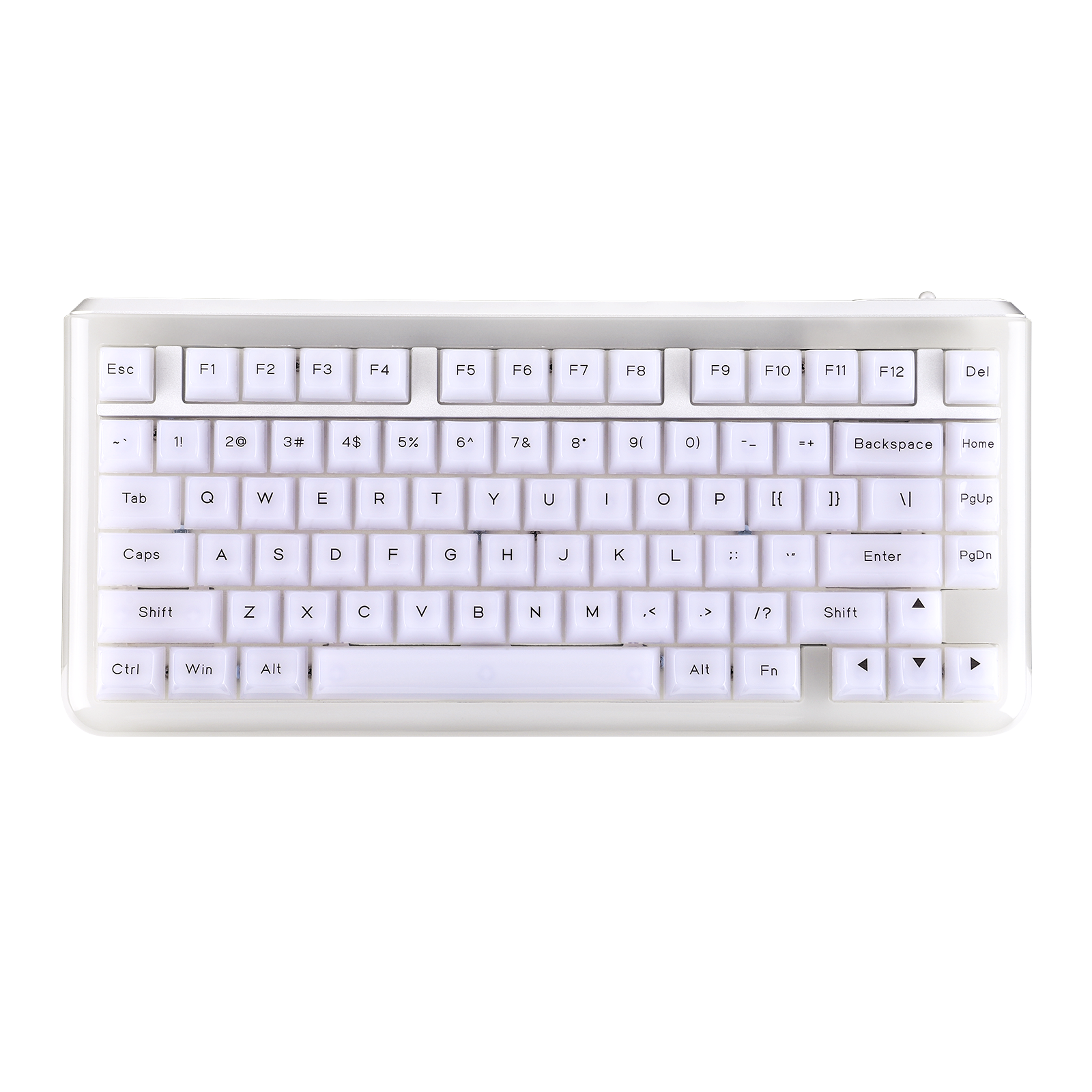 KiiBOOM Jade 75 + KiiBOOM Mewsic Jelly Keycap Set