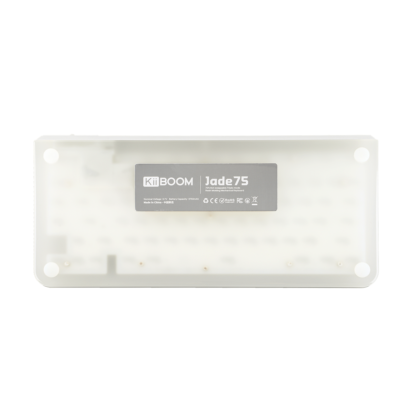 kiiboom jade 75 (White) サイドプリント KiiBOOM Jade75 kiiboom jade 75 (White) サイドプリント KiiBOOM Jade75