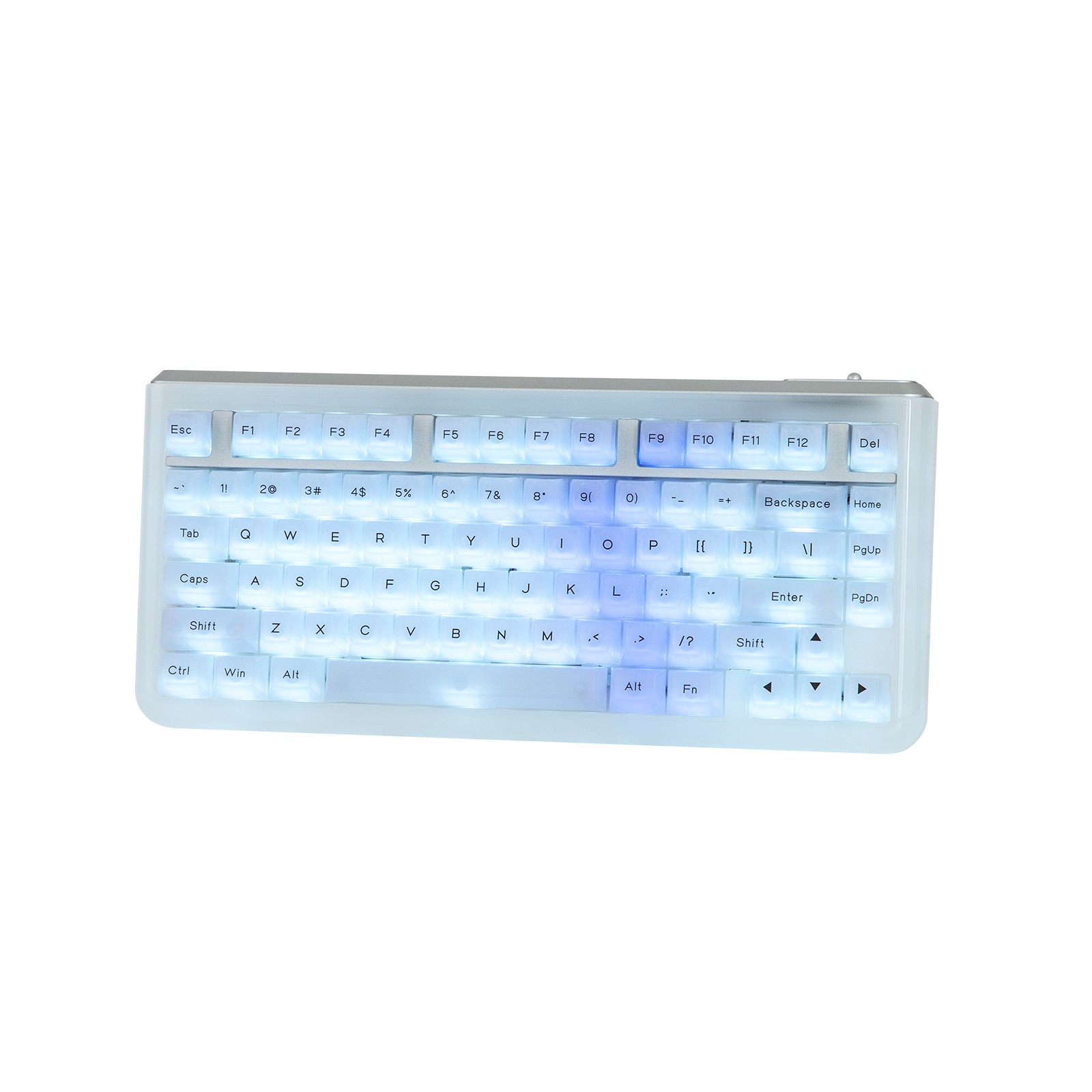 KiiBOOM Jade 75 + KiiBOOM Mewsic Jelly Keycap Set