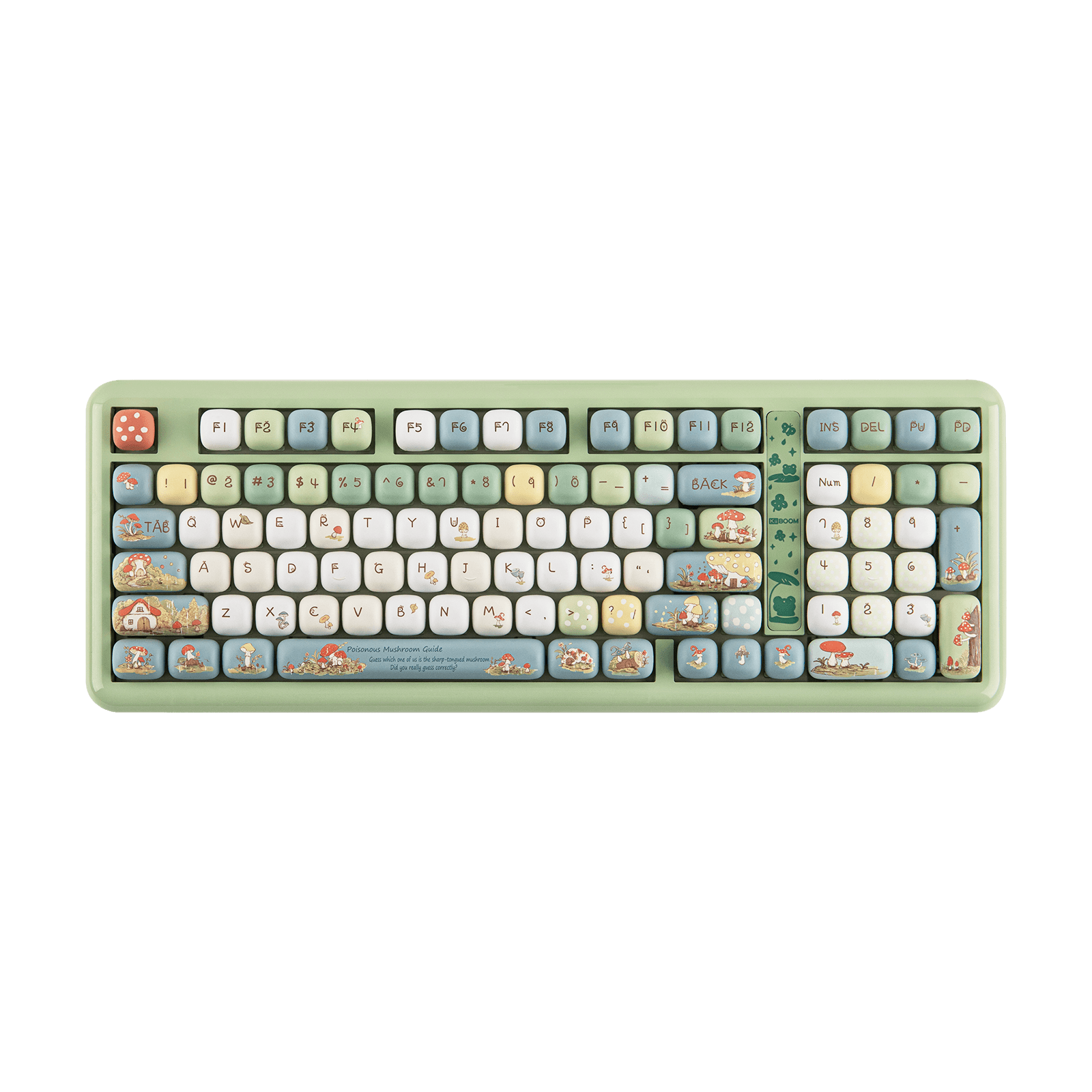 KiiBOOM Little Shroom Pack Keycap Set KiiBOOM