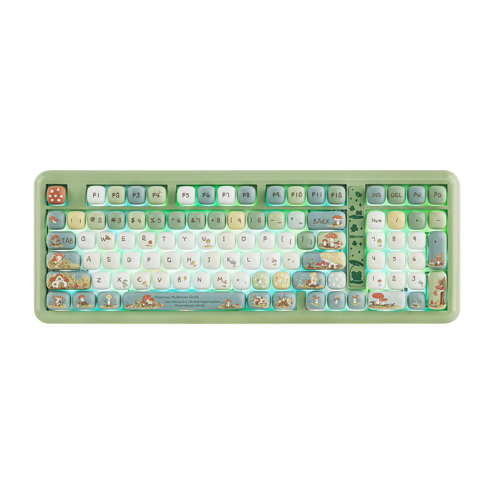 KiiBOOM Little Shroom Pack Keycap Set KiiBOOM