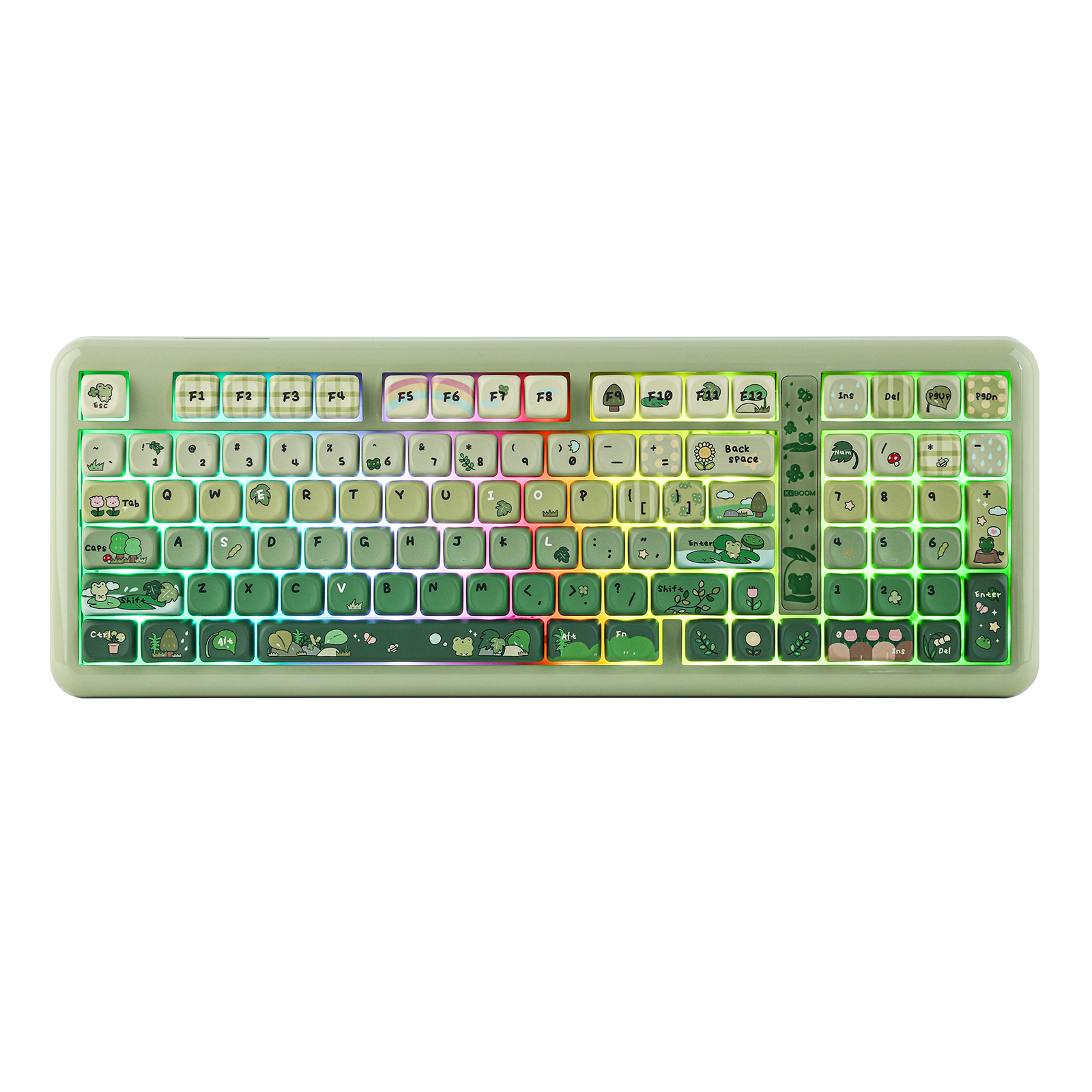 KiiBOOM Phantom 98 Lite 96% Wireless Mechanical Gaming Keyboard