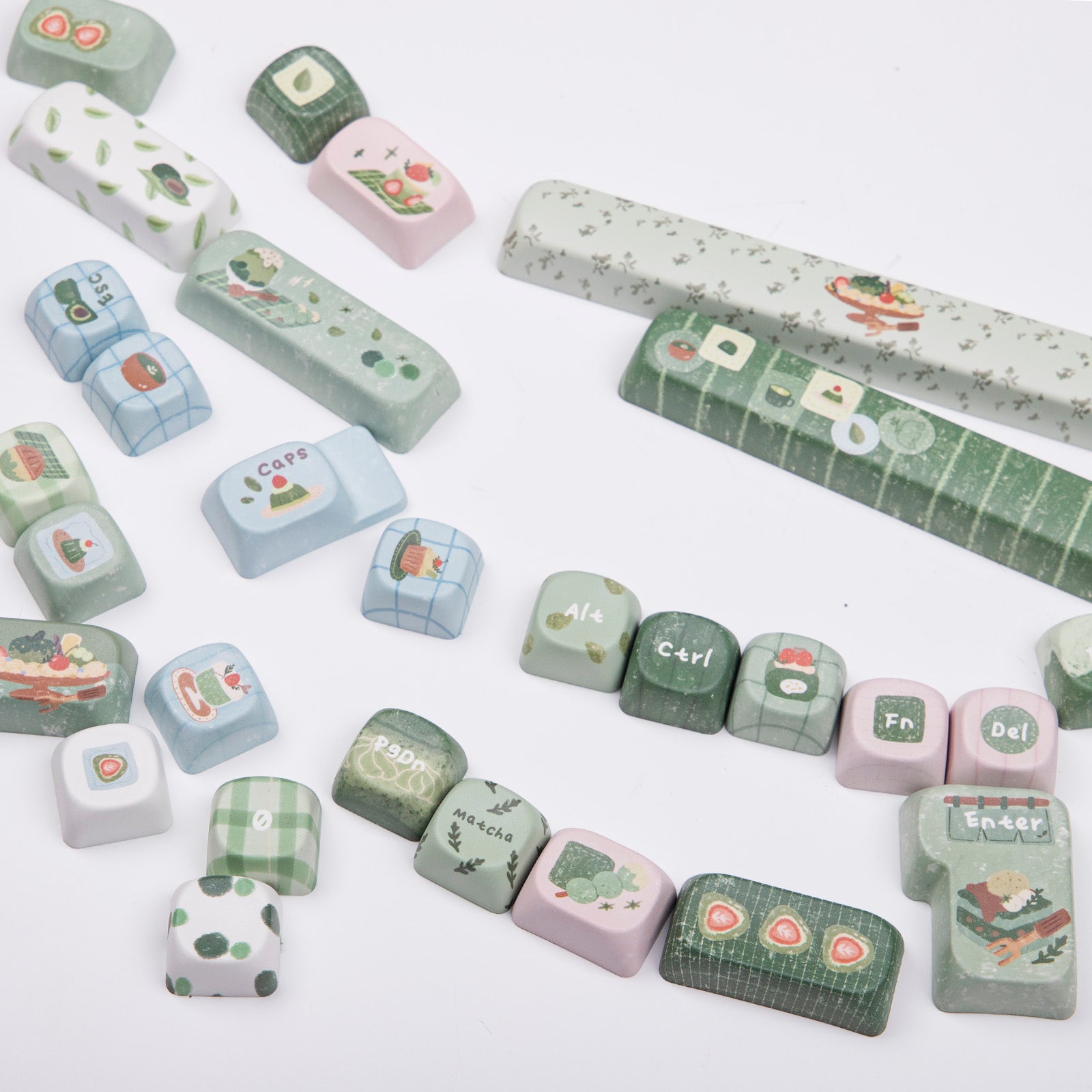 KiiBOOM Sprout Picnic Keycap Set - KiiBOOM