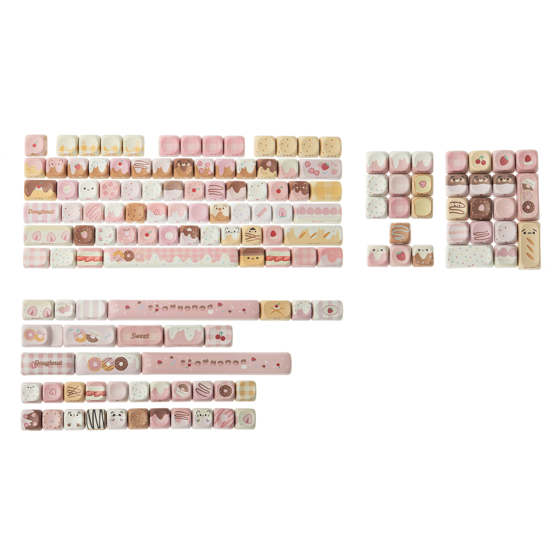 KiiBOOM Dough Fluff Keycap Set KiiBOOM