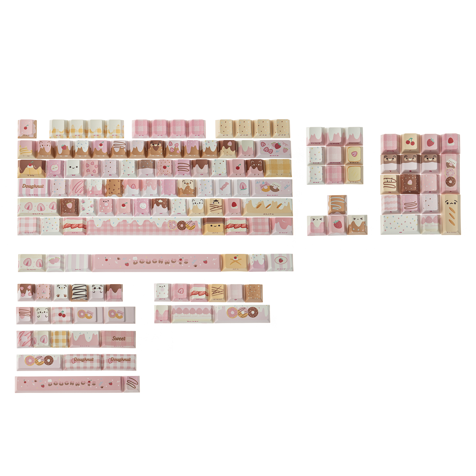 KiiBOOM Dough Fluff Keycap Set KiiBOOM