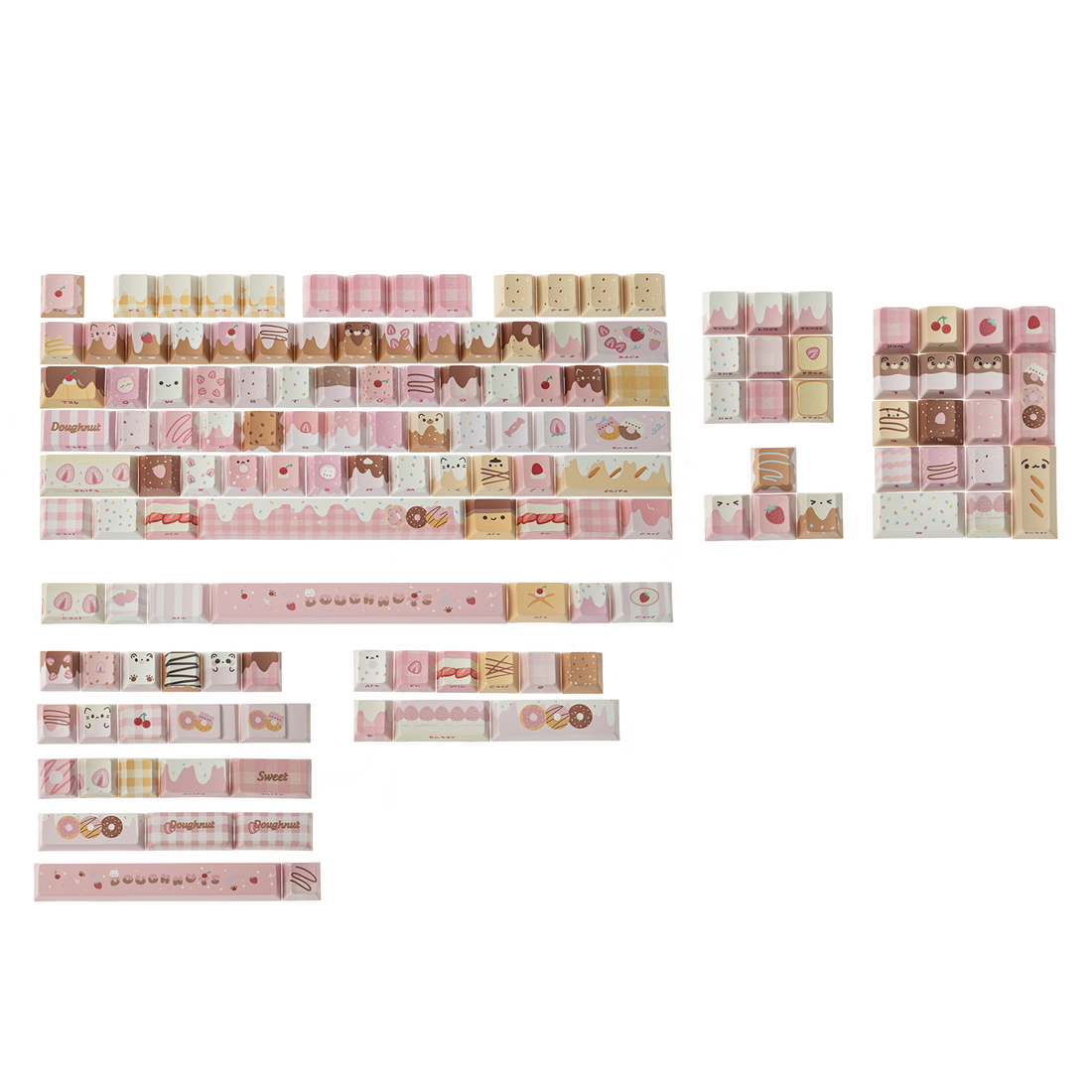 KiiBOOM Dough Fluff Keycap Set KiiBOOM