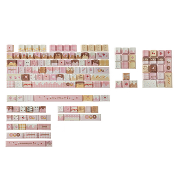 KiiBOOM Dough Fluff Keycap Set KiiBOOM