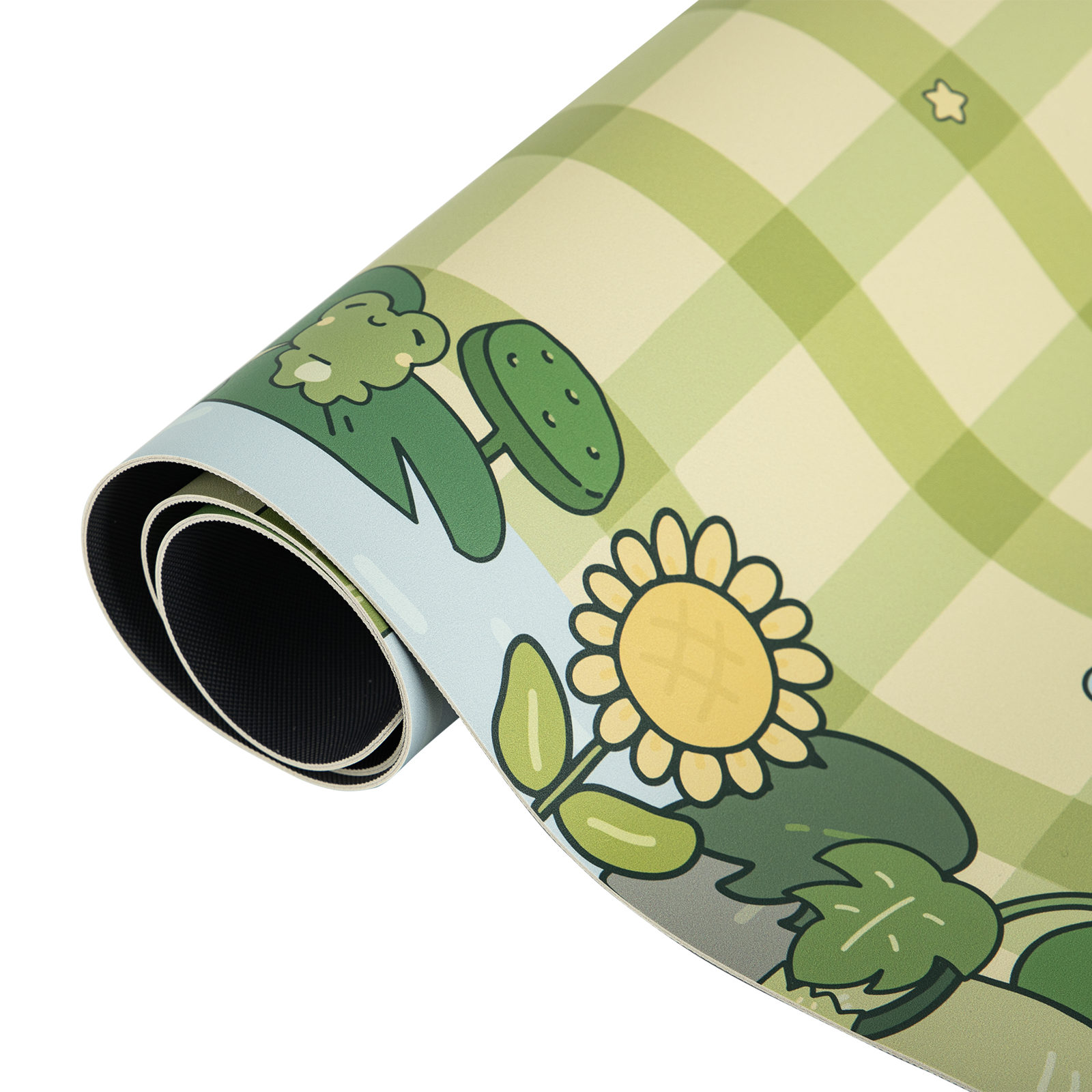 KiiBOOM X Cosydiaries Rainy Froggy Day Desk Mat KiiBOOM