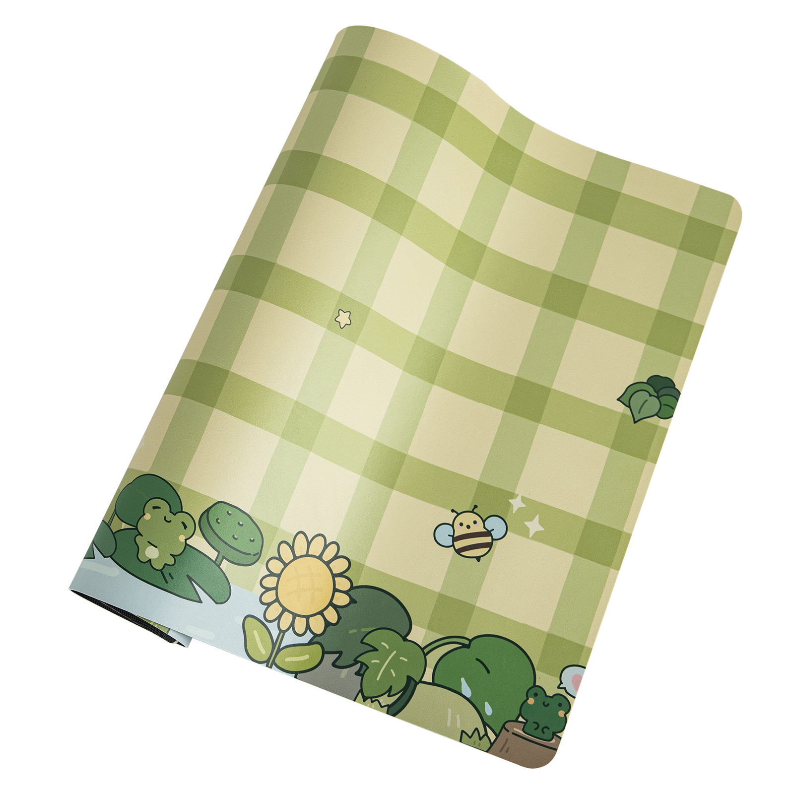KiiBOOM X Cosydiaries Rainy Froggy Day Desk Mat KiiBOOM