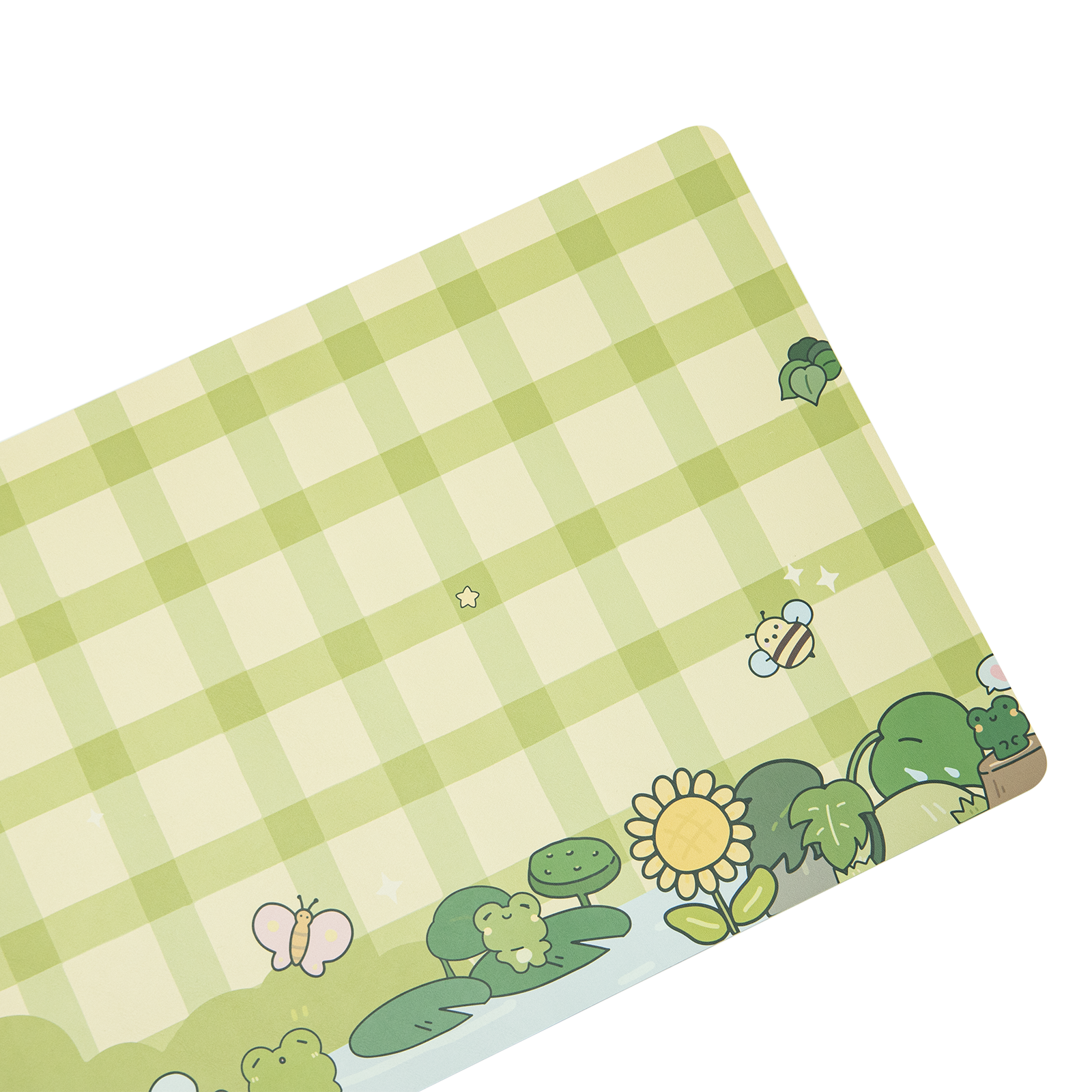 KiiBOOM X Cosydiaries Rainy Froggy Day Desk Mat KiiBOOM