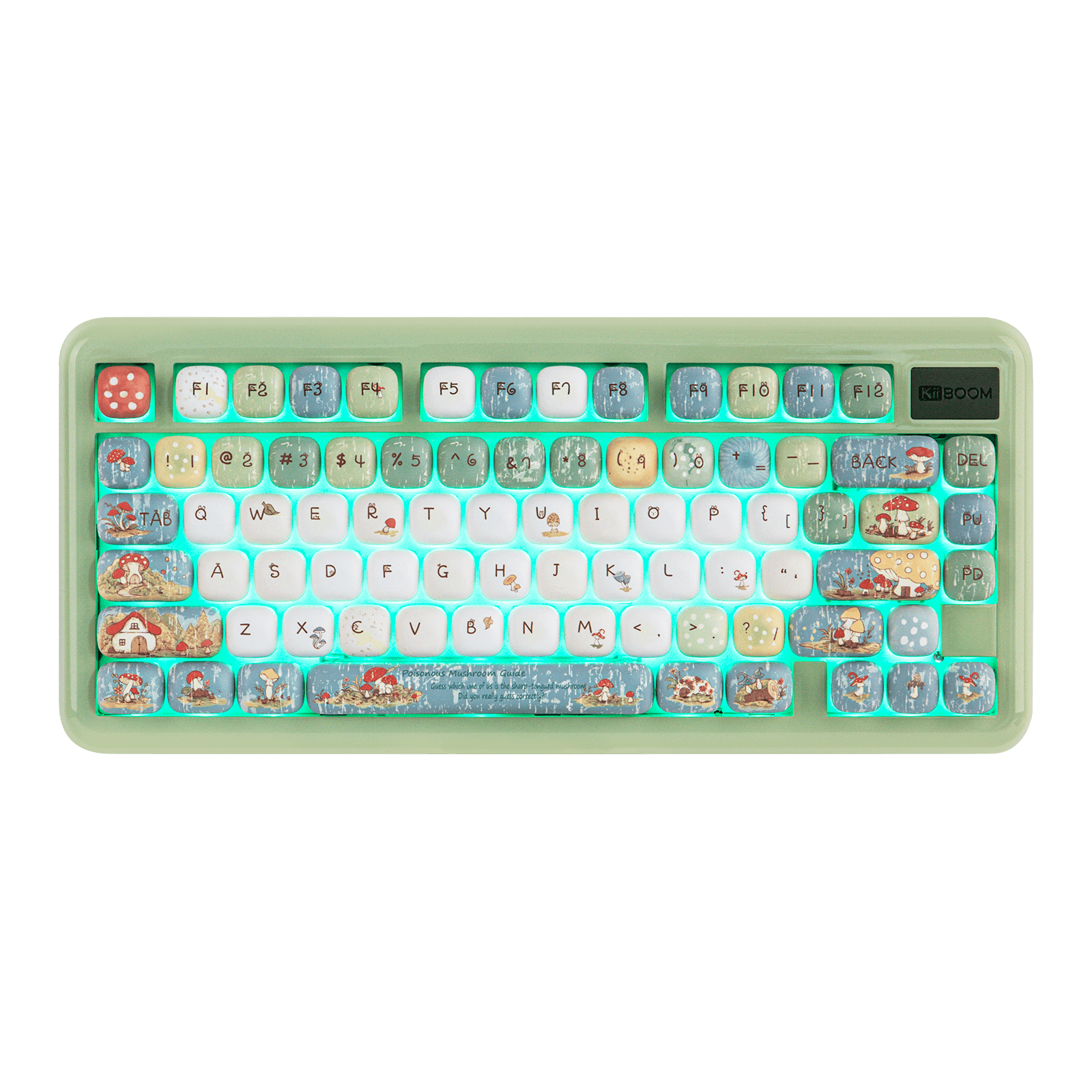KiiBOOM Little Shroom Pack Keycap Set KiiBOOM
