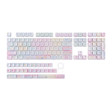 KiiBOOM Opal Kitty Keycap Set Pre Sale KiiBOOM