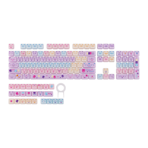 KiiBOOM Meow Pudding V2 PC Keycap Set
