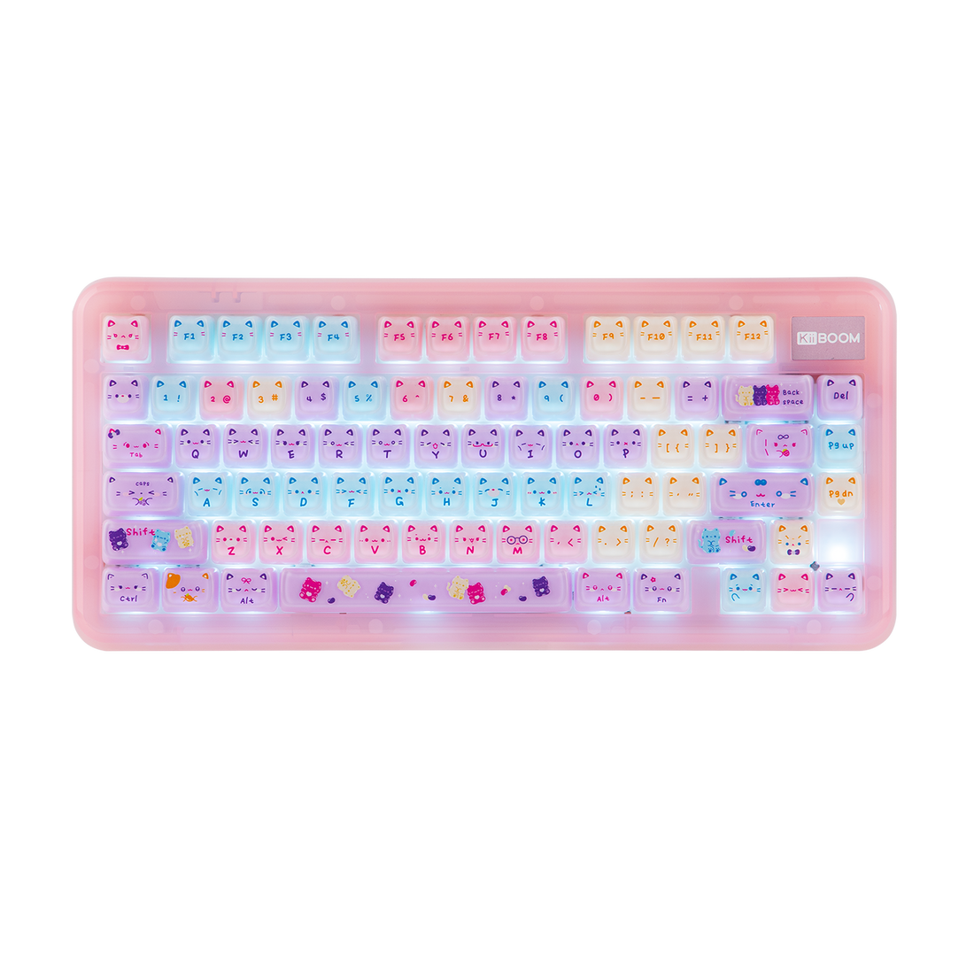 KiiBOOM Meow Pudding V2 PC Keycap Set