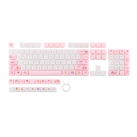 KiiBOOM Mewsic Jelly Keycap Set