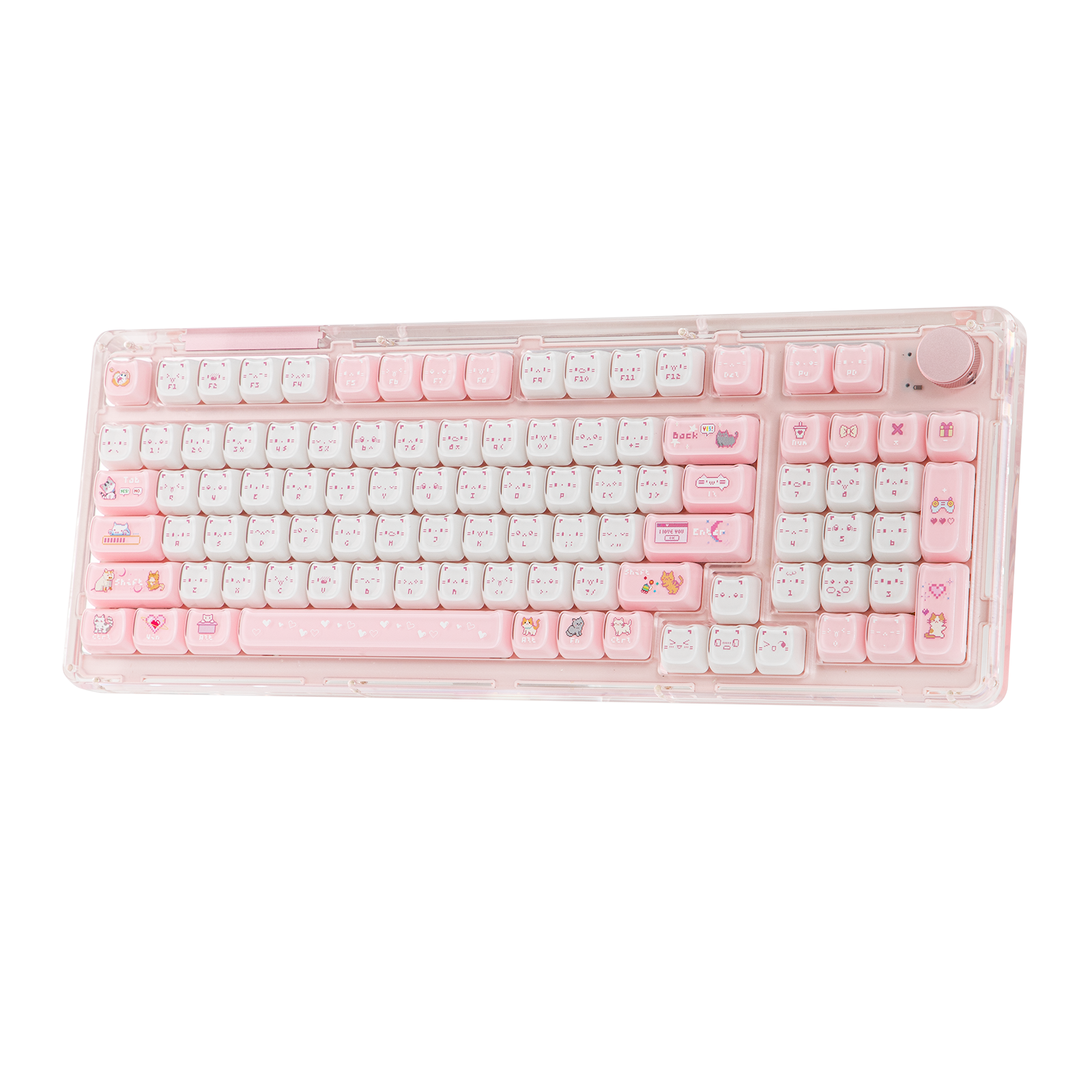 KiiBOOM Mewsic Jelly Keycap Set