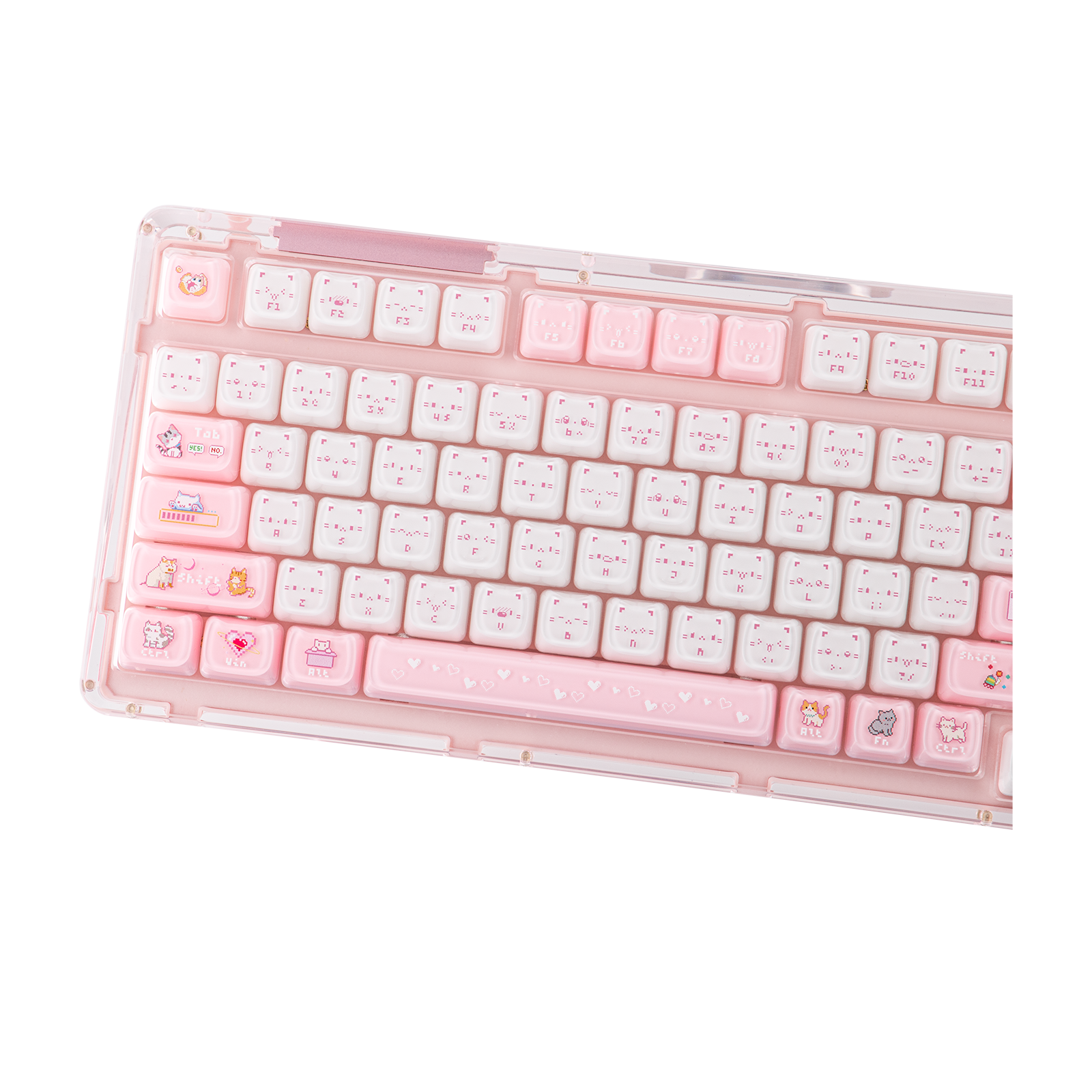 KiiBOOM Mewsic Jelly 122 keys MAO profile Keycap Set