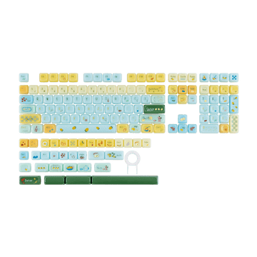 KiiBOOM Sweet Lemon Summer Keycap Set KiiBOOM