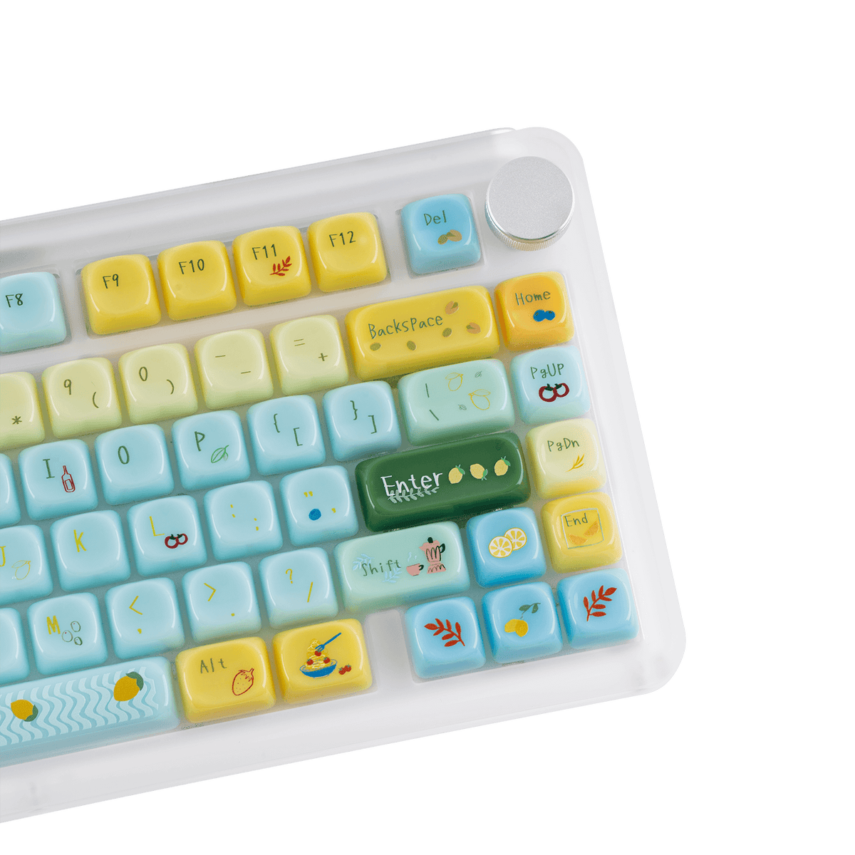 KiiBOOM Sweet Lemon Summer Keycap Set KiiBOOM