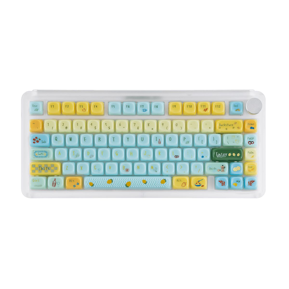 KiiBOOM Sweet Lemon Summer Keycap Set KiiBOOM