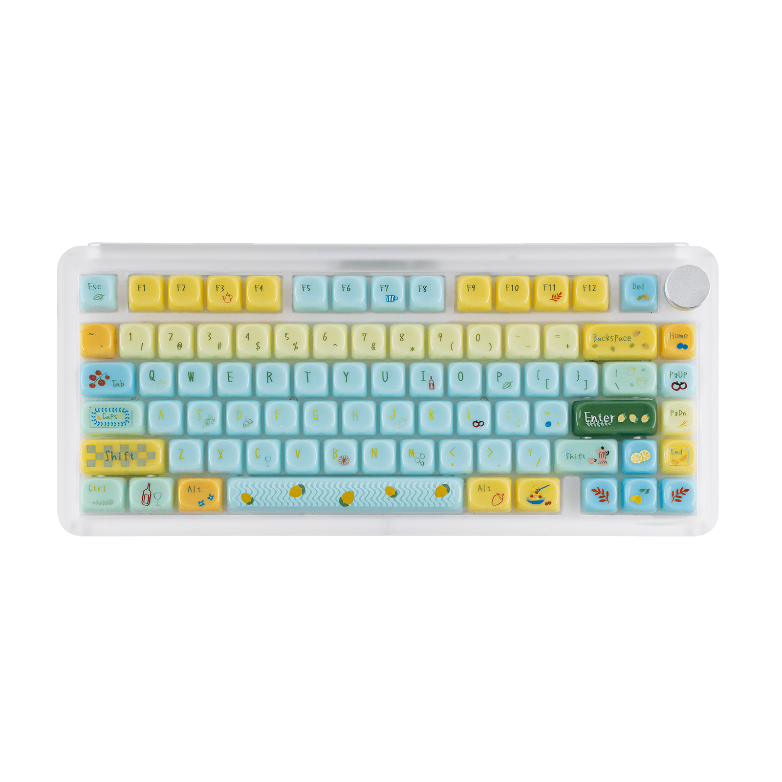 KiiBOOM Sweet Lemon Summer Keycap Set KiiBOOM