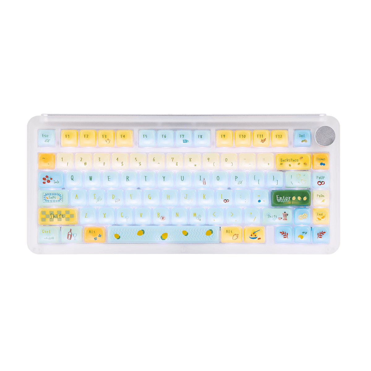 KiiBOOM Sweet Lemon Summer Keycap Set KiiBOOM