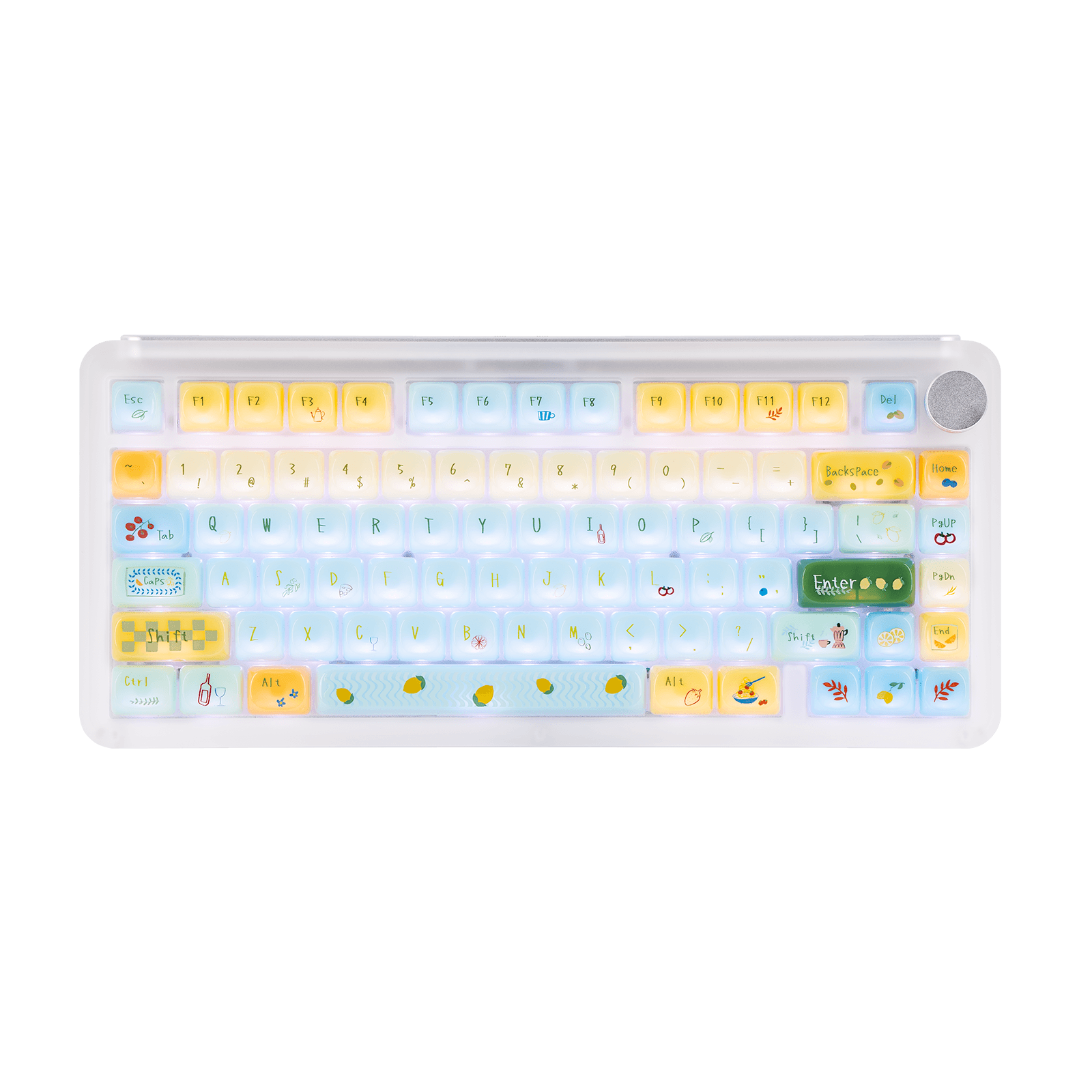 KiiBOOM Sweet Lemon Summer Keycap Set KiiBOOM