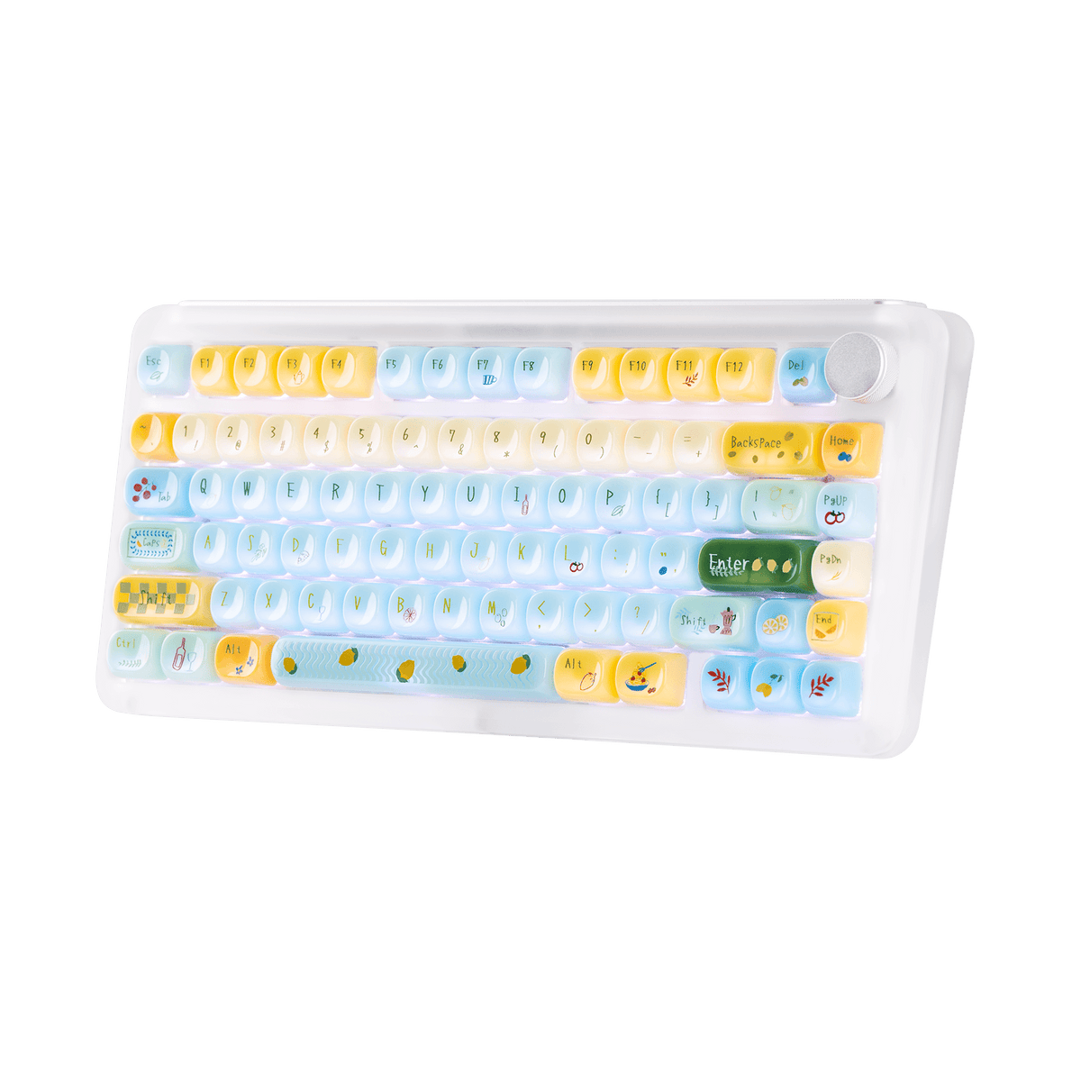 KiiBOOM Sweet Lemon Summer Keycap Set KiiBOOM