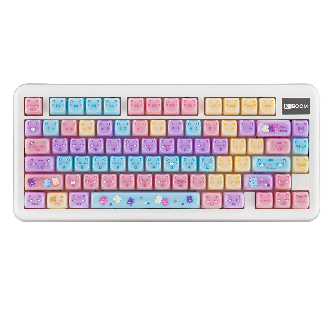 KiiBOOM Meow Pudding PC Keycap Set KiiBOOM