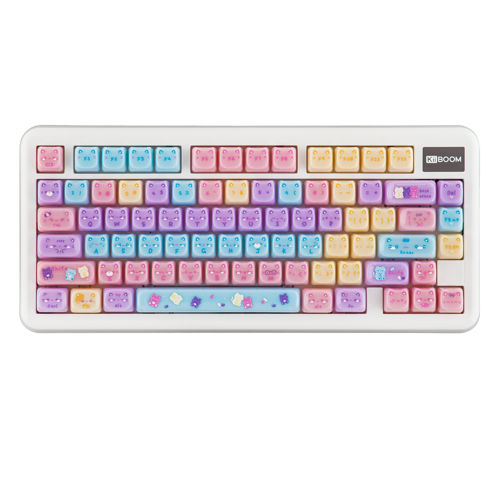 KiiBOOM Meow Pudding PC Keycap Set KiiBOOM